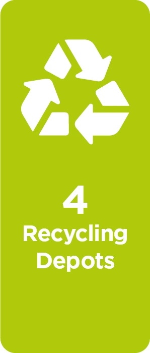 4 Recyling Depots